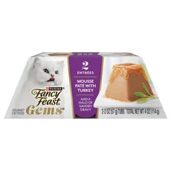 Fancy Feast Gems Turkey Mousse Pate 4 oz