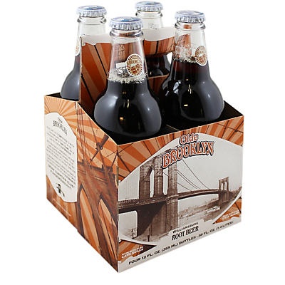 slide 1 of 1, Olde Brooklyn Williamsburg Root Beer - 4 ct; 12 fl oz, 4 ct; 12 fl oz