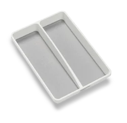 madesmart Classic Mini Utensil Tray - White/Grey