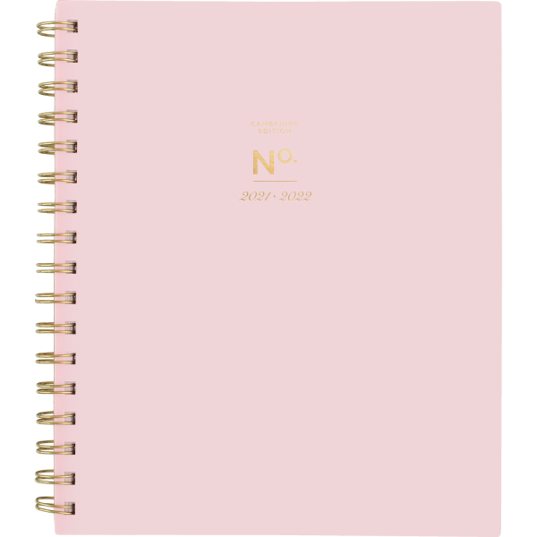 slide 1 of 1, Cambridge Workstyle Academic Weekly/Monthly Planner, 7'' X 8-3/4'', Pink, July 2021 To June 2022, 1557P-805A, 1 ct