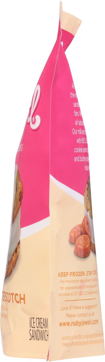 slide 8 of 9, Ruby Jewel Oatmeal Butterscotch Ice Cream Sandwich 5.25 fl oz, 5 oz