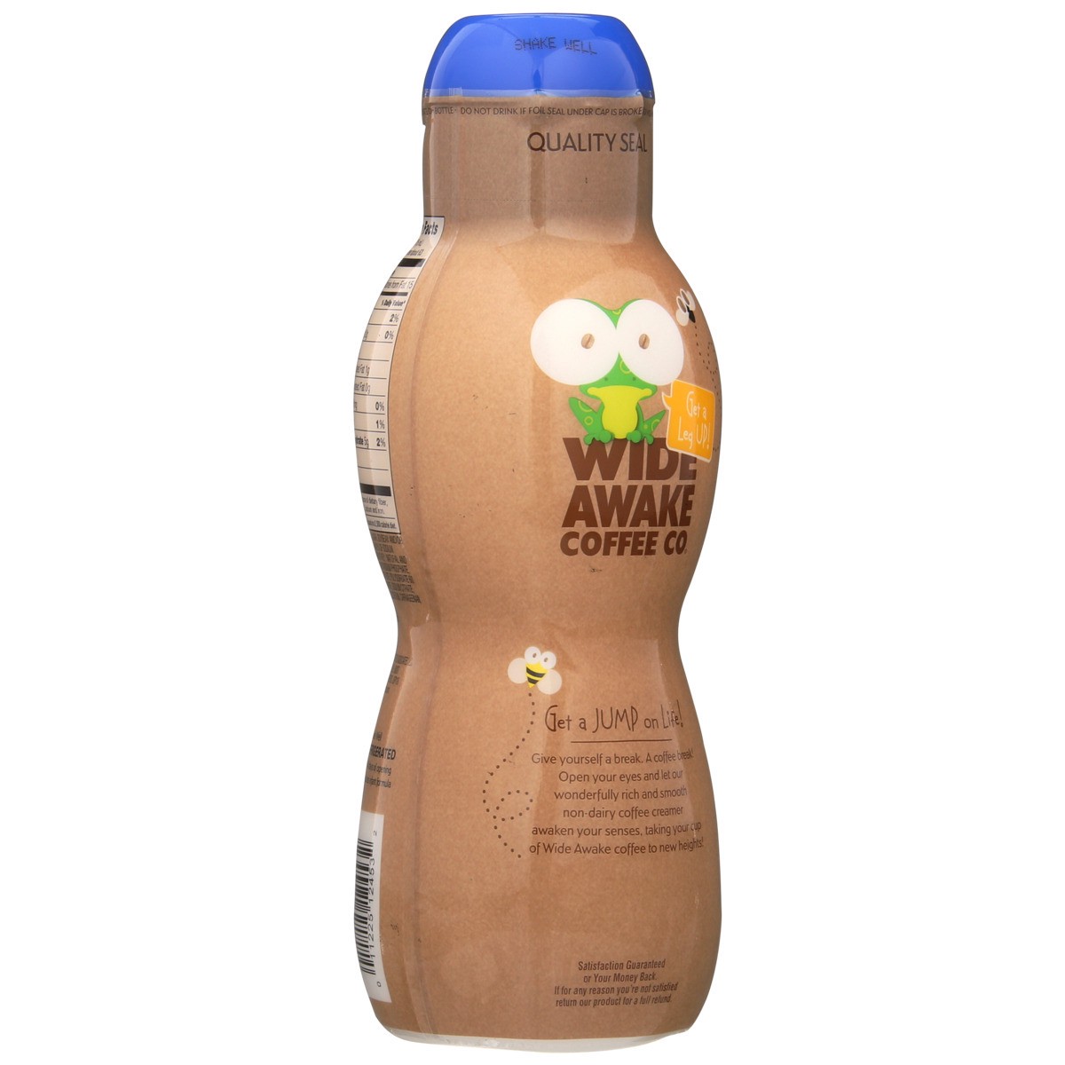 slide 9 of 9, Wide Awake Coffee Co. Coffee Creamer, Non-Dairy, Vanilla Caramel, 32 oz