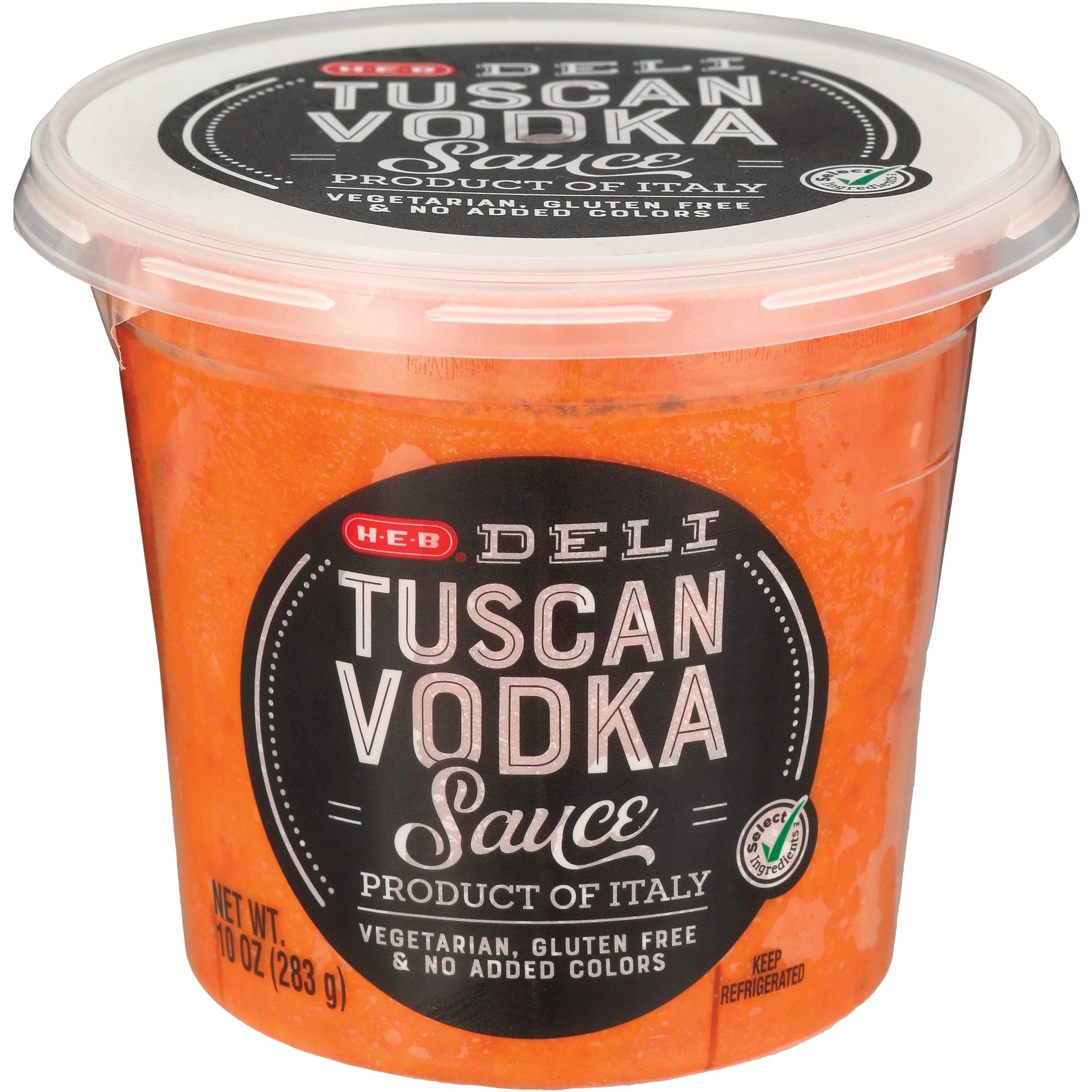 slide 1 of 1, H-E-B Deli Tuscan Vodka Sauce, 10 oz
