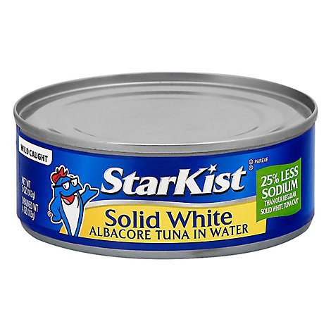 slide 1 of 1, Starkist Tuna Albacore Solid White In Water Low Sodium - 5 Oz, 5 oz
