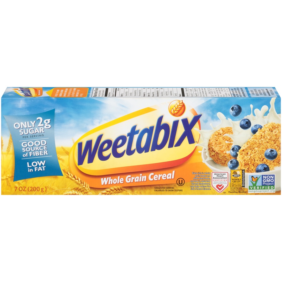 slide 1 of 8, Weetabix Whole Grain Cereal, 7 oz