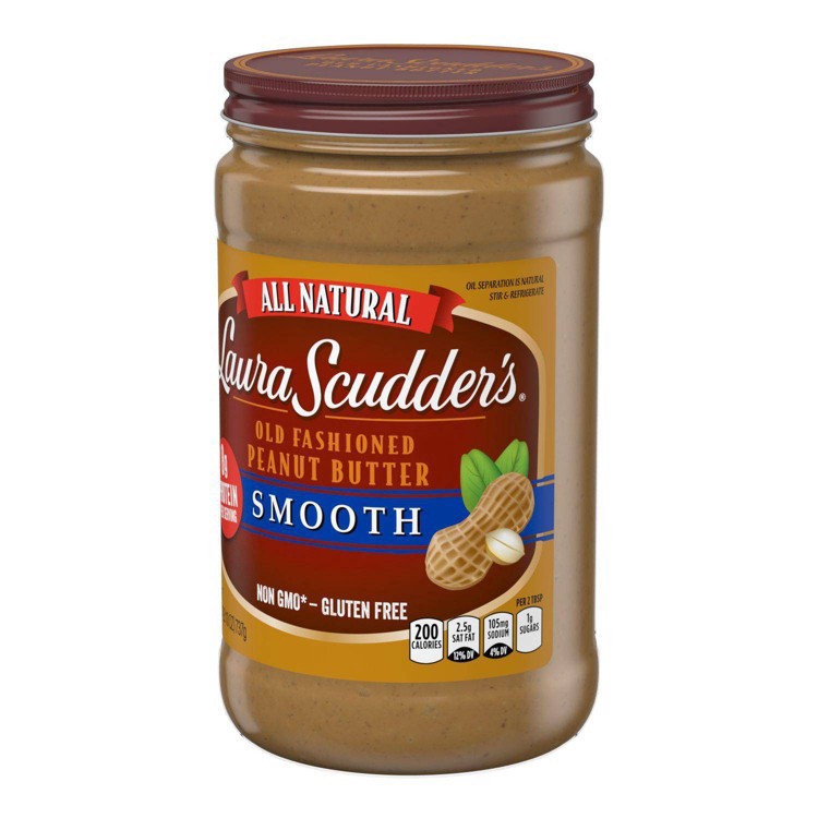 slide 9 of 13, Laura Scudder Natural Creamy Peanut Butter - 26oz, 26 oz