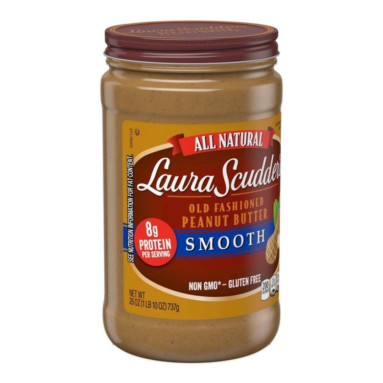 slide 12 of 13, Laura Scudder Natural Creamy Peanut Butter - 26oz, 26 oz