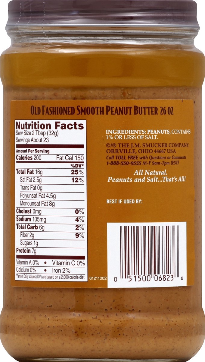 slide 2 of 13, Laura Scudder Natural Creamy Peanut Butter - 26oz, 26 oz