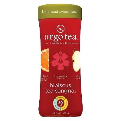 slide 1 of 1, Argo Tea Hibiscus Tea Sangria - 13.5 fl oz, 13.5 fl oz