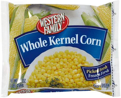 slide 1 of 1, Western Family Whole Kernel Corn, 16 oz