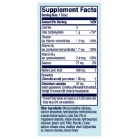 slide 22 of 27, Nervive Advanced Nerve Relief + Mobility, with Alpha Lipoic Acid to Help Reduce Nerve Aches, Weakness, & Discomfort*‡ and Boswellia to Promote Mobility*, Vitamins B12,B6,B1, 30 Tablets, 30 ct