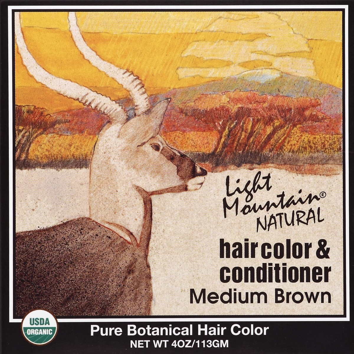 slide 3 of 4, Light Mountain Hair Color & Conditioner 4 oz, 4 oz