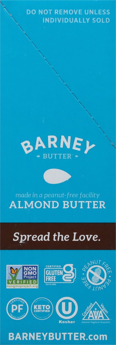 slide 7 of 9, Barney Butter On-the-Go Snack Pack Smooth Almond Butter 6 - 0.6 oz Packets, 6 ct