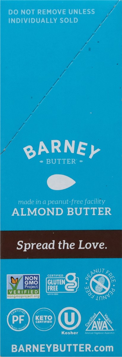 slide 8 of 9, Barney Butter On-the-Go Snack Pack Smooth Almond Butter 6 - 0.6 oz Packets, 6 ct