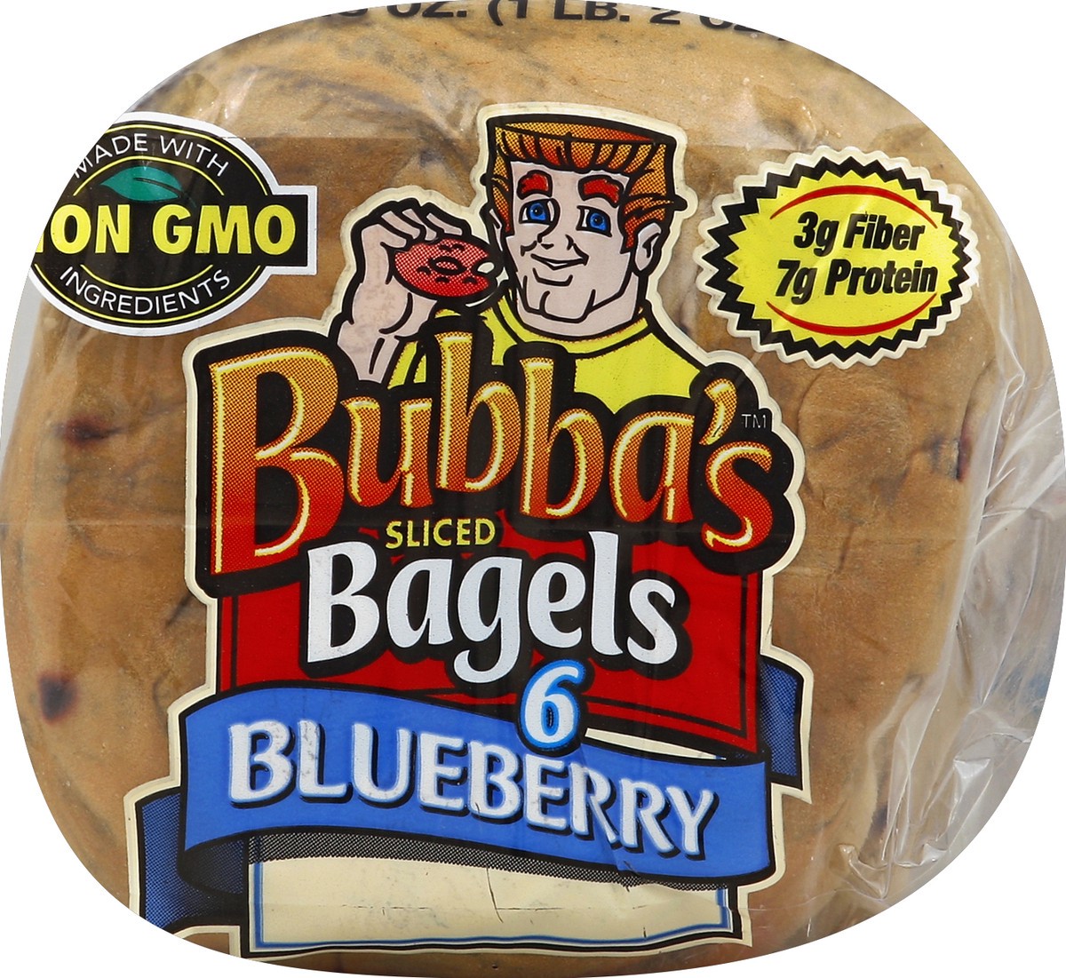 slide 4 of 5, Bubba's Premium Blueberry Bagels, 6 ct; 18 oz