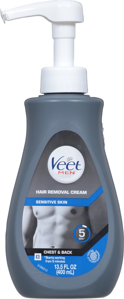 slide 14 of 14, Veet Men Sensitive Skin Chest & Back Hair Removal Cream 13.5 fl oz, 13.5 fl oz