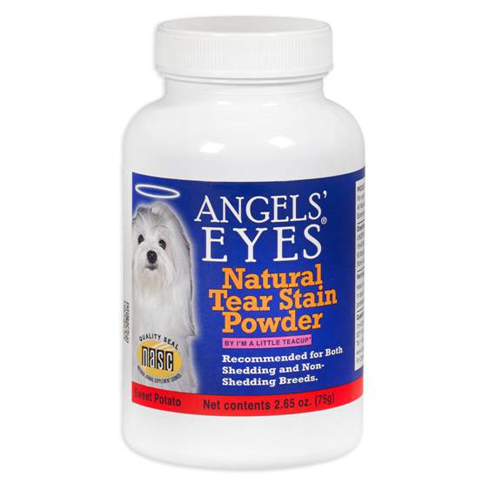 slide 1 of 1, Angels' Eyes Sweet Potato Natural Powder for Dogs, 2.65 oz