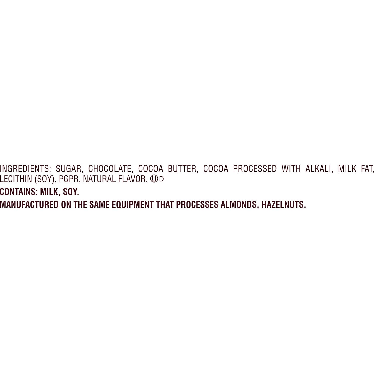 slide 6 of 6, Hershey's SPECIAL DARK Mildly Sweet Chocolate Snack Size, Candy Bars, 0.45 oz (8 Count), 0.45 oz