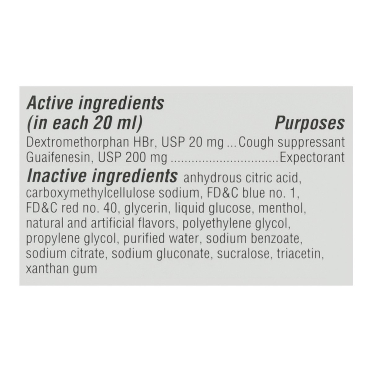 slide 10 of 10, Robitussin Cough and Chest Congestion DM, Cough Suppressant and Expectorant, Raspberry Flavor - 8 Fl Oz Bottle, 8 oz