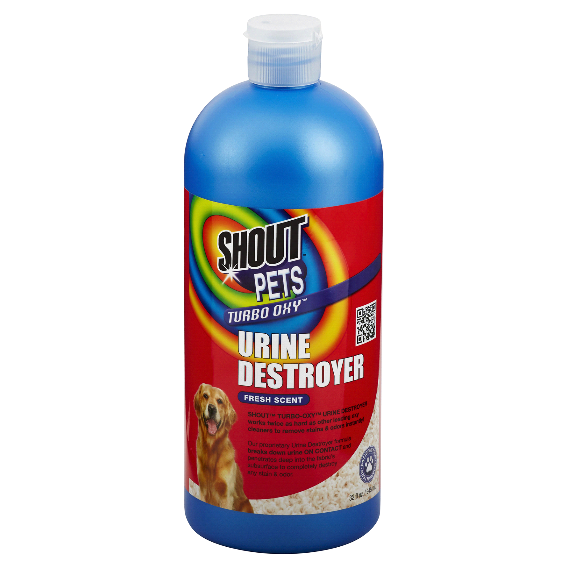 slide 1 of 3, Shout Pets Urine Destroyer, Fresh, 32 oz