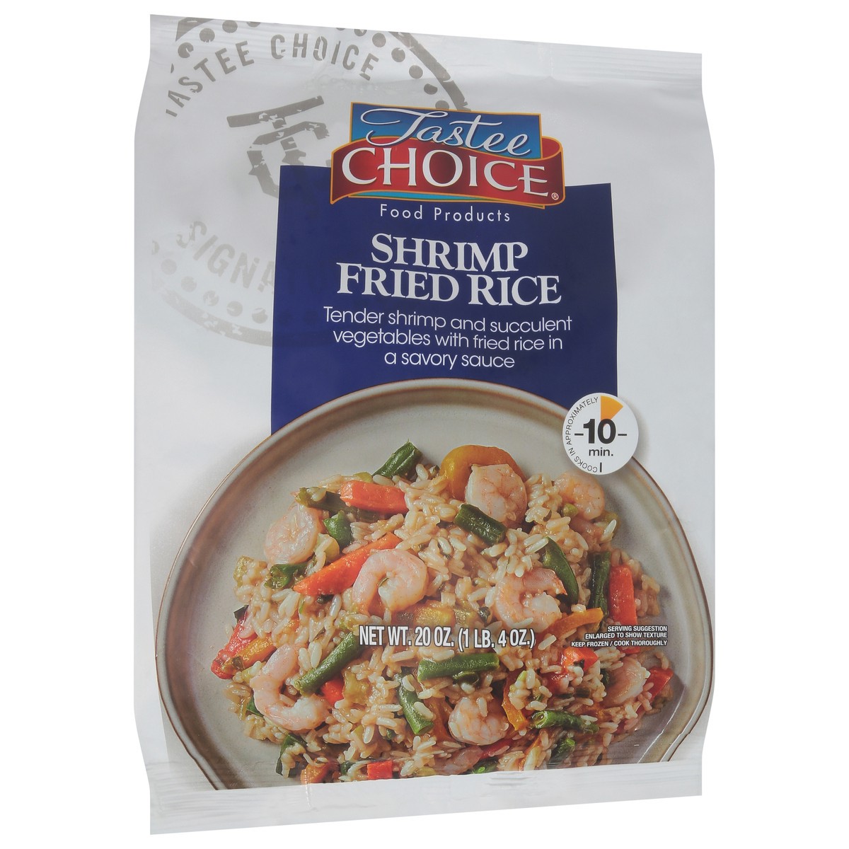 slide 2 of 4, Tastee Choice Shrimp Fried Rice, 20 oz