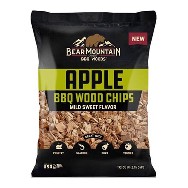 slide 1 of 1, Bear Mountain Apple Flavored Wood Chips 2 Pounds, 2 lb