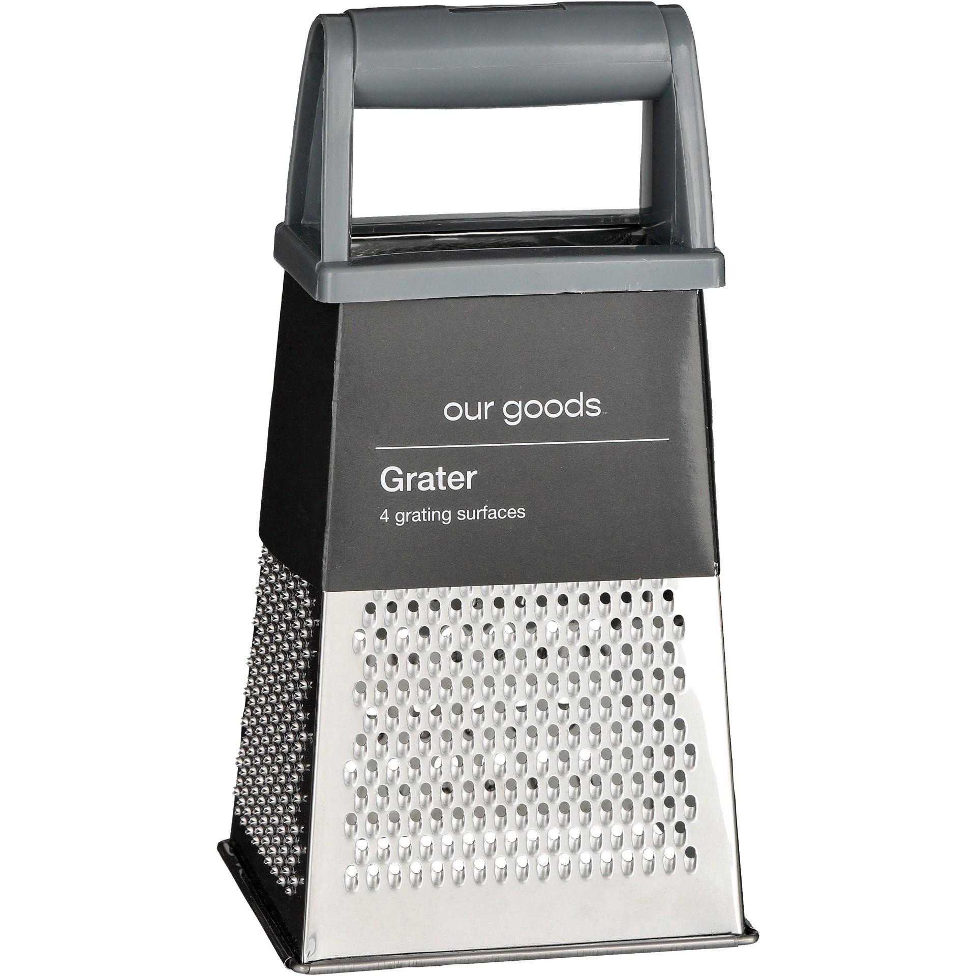 slide 1 of 1, our goods Stainless Steel Grater Box, 1 ct