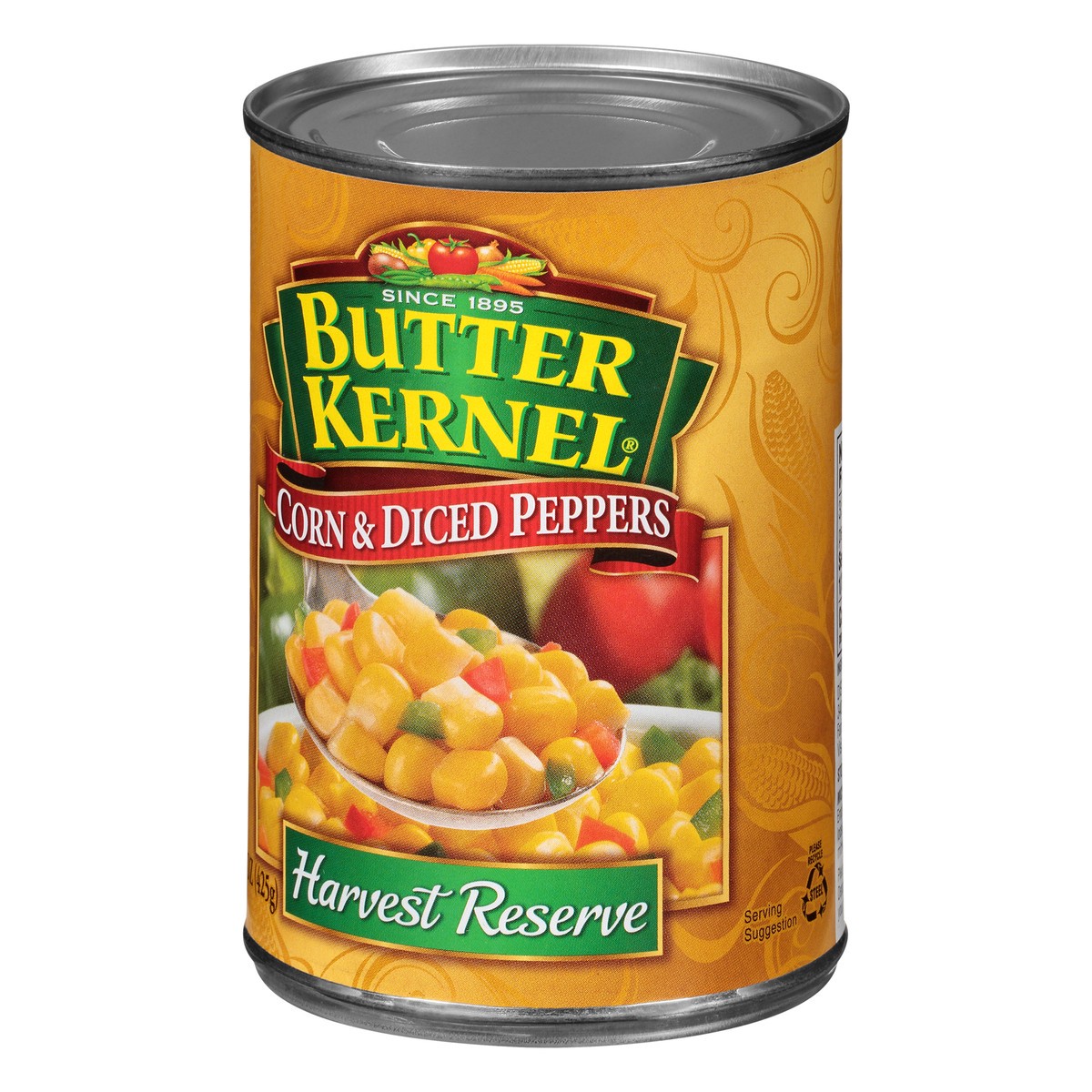 slide 3 of 10, Butter Kernel Corn & Diced Peppers, 15 oz