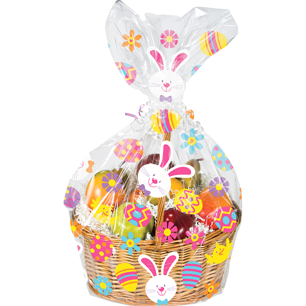 slide 1 of 1, Creative Converting Easter Cello Bag - (Offered In Bunnies Or Eggs), 24 in x 25 in