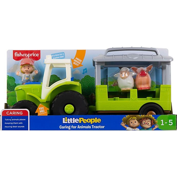 slide 2 of 8, Fisher-Price Little People Caring For Animals Tractor, 1 ct