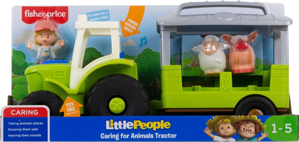 slide 1 of 8, Fisher-Price Little People Caring For Animals Tractor, 1 ct