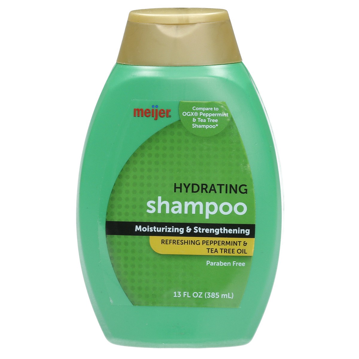 slide 1 of 5, Meijer Hydrating Teatree Mint Shampoo, 13 oz