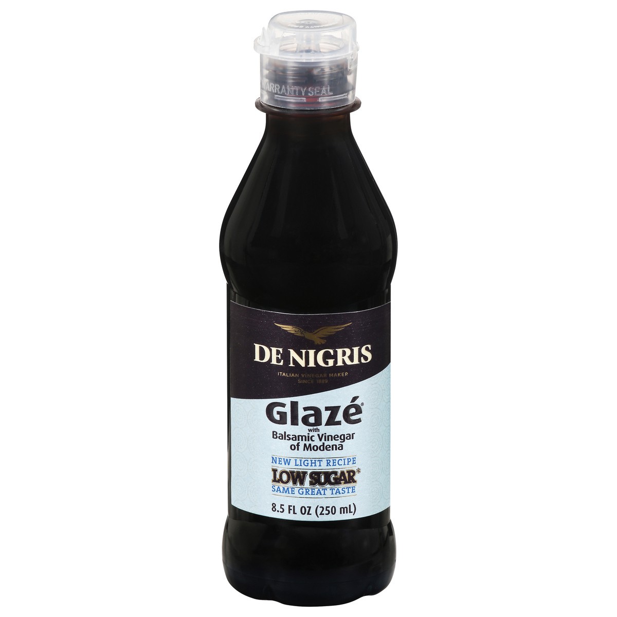 slide 1 of 14, De Nigris Low Sugar Glaze with Balsamic Vinegar of Modena 8.5 fl oz, 8.5 oz