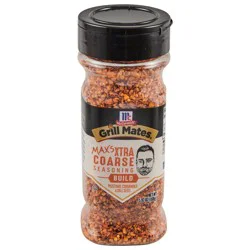 McCormick GRILL MATES Max's XTRA Coarse Seasoning - Build, 5.93 oz