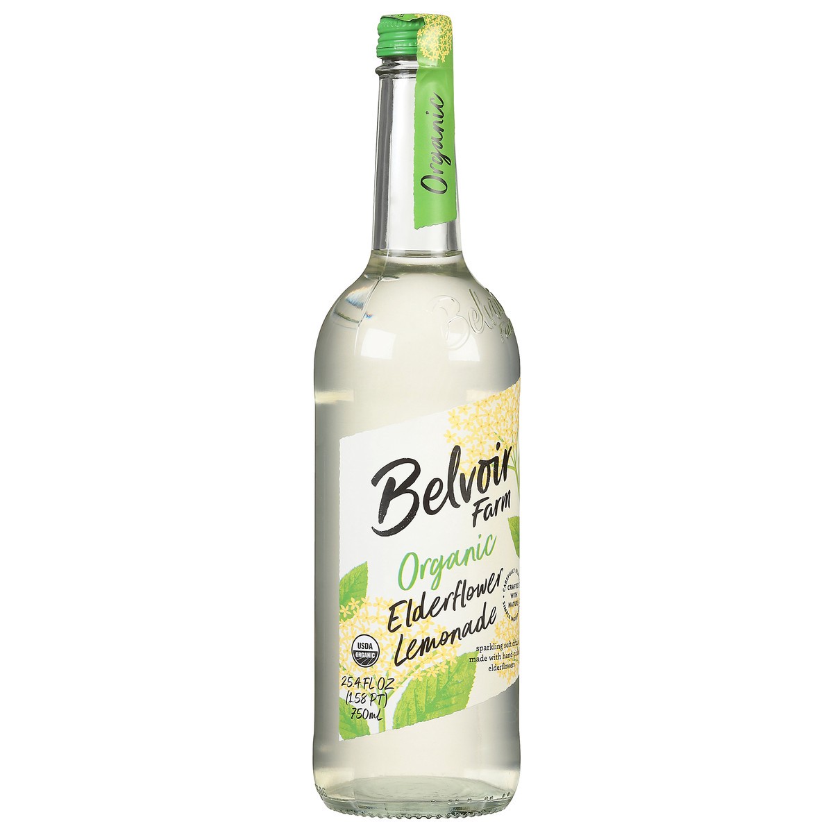 slide 6 of 9, Belvoir Farm Organic Elderflower Lemonade Sparkling Soft Drink - 25.4 fl oz, 25.4 fl oz