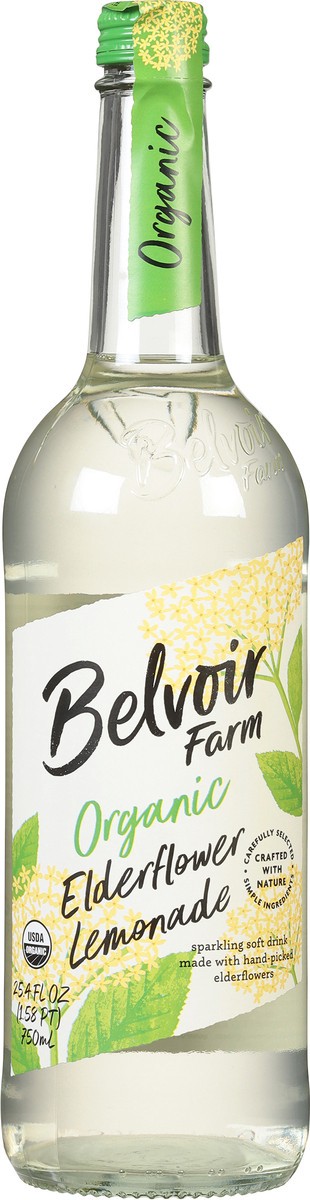 slide 8 of 9, Belvoir Farm Organic Elderflower Lemonade Sparkling Soft Drink - 25.4 fl oz, 25.4 fl oz