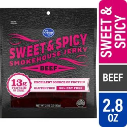 Kroger Beef Steakhouse Jerky Sweet & Spicy