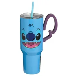Disney Stitch Ear Stainless Steel Tumbler with Straw