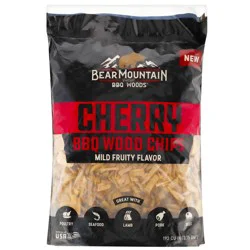 Bear Mountain Cherry Flavored Wood Chips 2 Pounds
