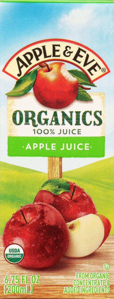 slide 2 of 14, Apple & Eve Organic Apple Juice 100%, 3 ct; 6.75 fl oz