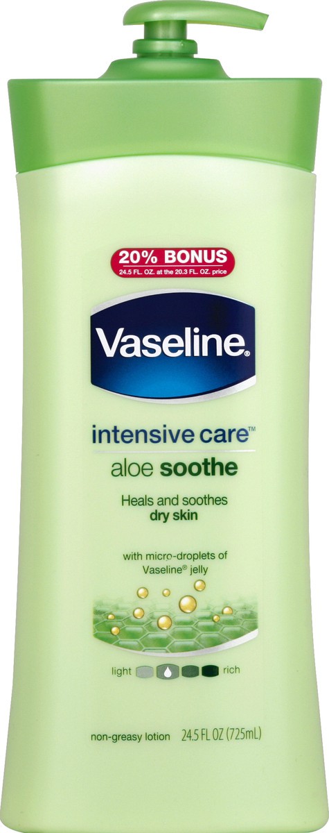 slide 1 of 8, Vaseline Lotion 24.5 oz, 24.5 oz