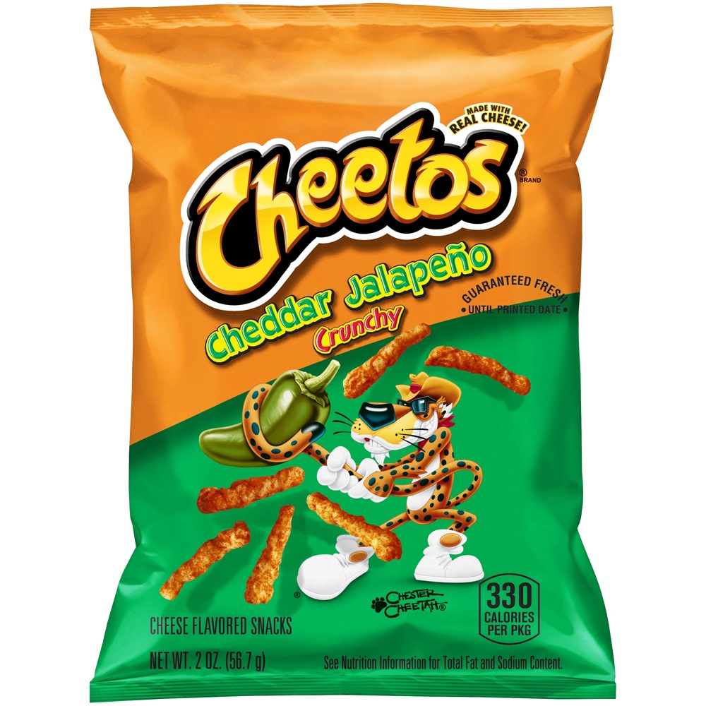 Frito-Lay Potato Chips Cheetos Cheddar Jalapeno 64 ct | Shipt