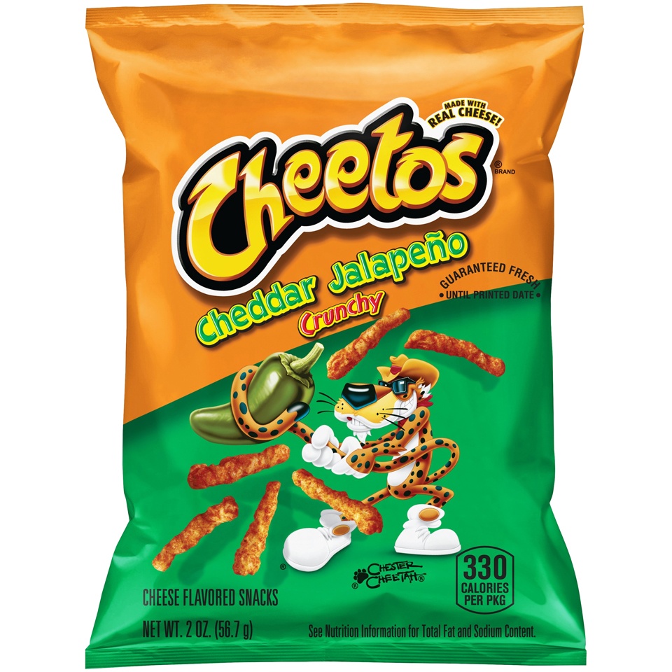slide 1 of 1, Frito-Lay Potato Chips Cheetos Cheddar Jalapeno (Bulk), 64 ct