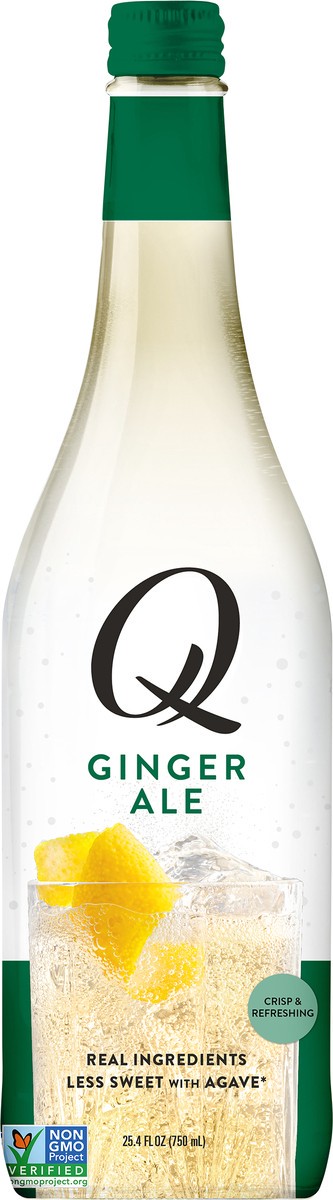 slide 4 of 9, Q Mixers Q Ginger Ale - 25.4 fl oz, 25.4 fl oz