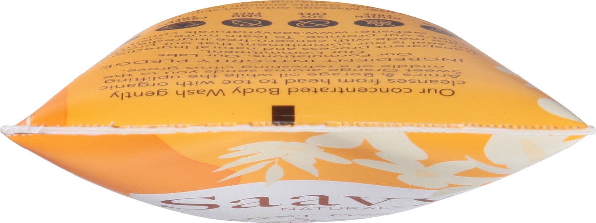 slide 6 of 9, Saavy Naturals Wash Body Sweet Orange, 1 ct