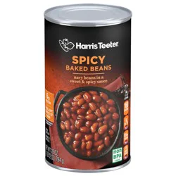 Harris Teeter Spicy Baked Beans Can