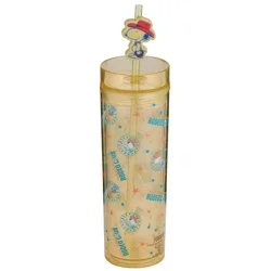 Peanuts Western Snoopy Plastic Slim Tumbler with Straw