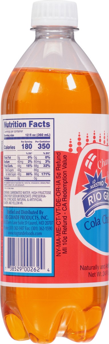 slide 4 of 13, Rio Grande Cola Champagne Soda 1 24 fl oz, 24 fl oz