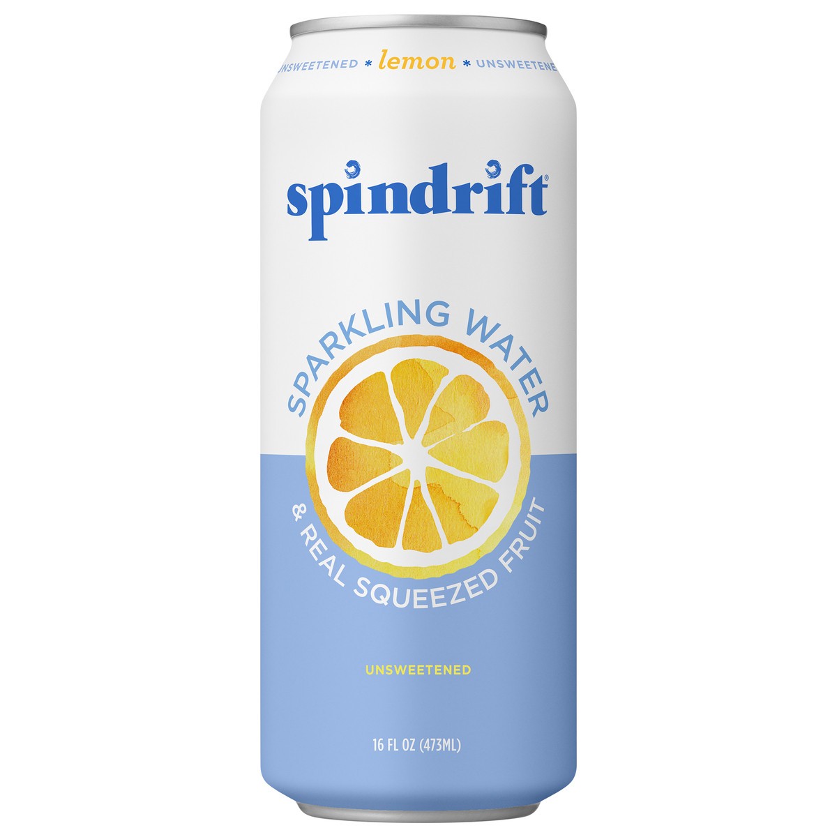 slide 1 of 4, Spindrift Lemon Sparkling Water Can - 16 fl oz, 16 fl oz