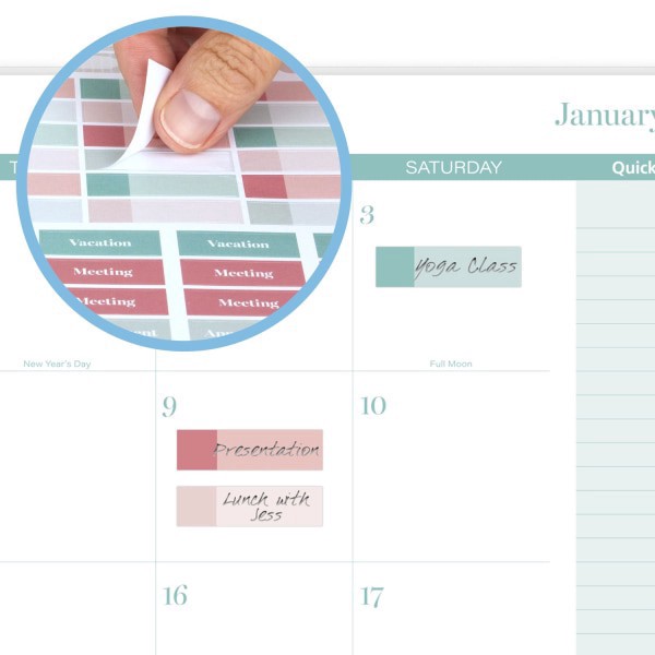 slide 5 of 10, Cambridge® Amaze 2026 Customizable Weekly Monthly Planner, Large, 8 1/2"" x 11"", 1 ct